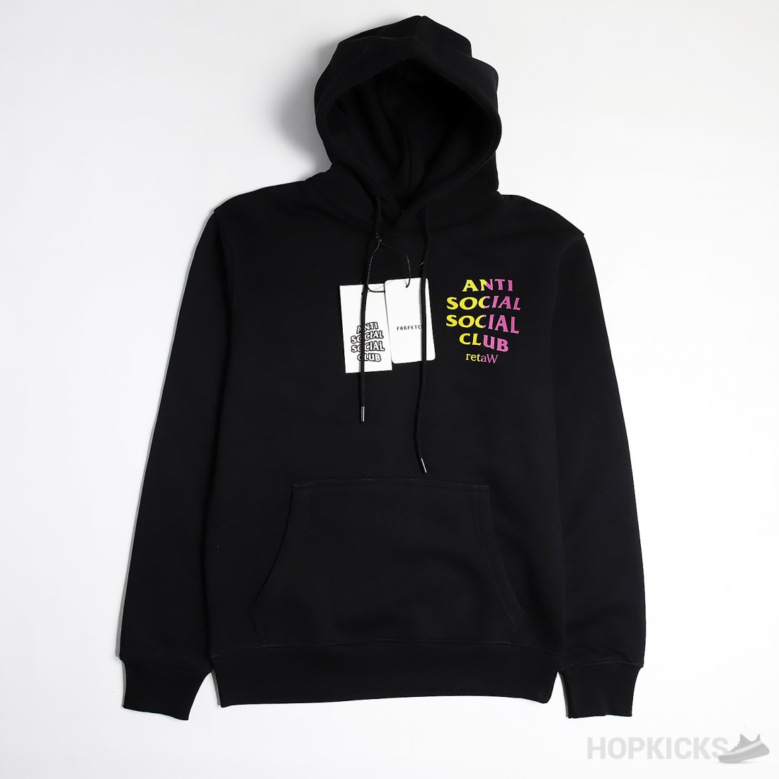 Anti Social Social Club retaW Hoodie Black
